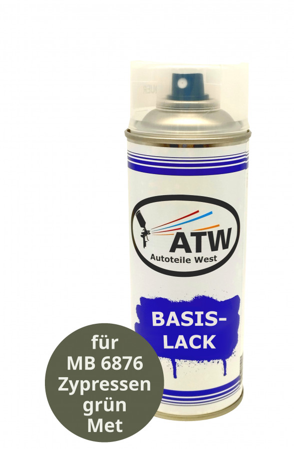 Autolack für MB 6876 Zypressengrün Metallic